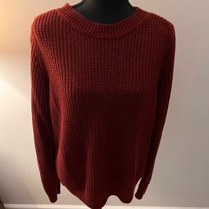 Burgundy Sweater